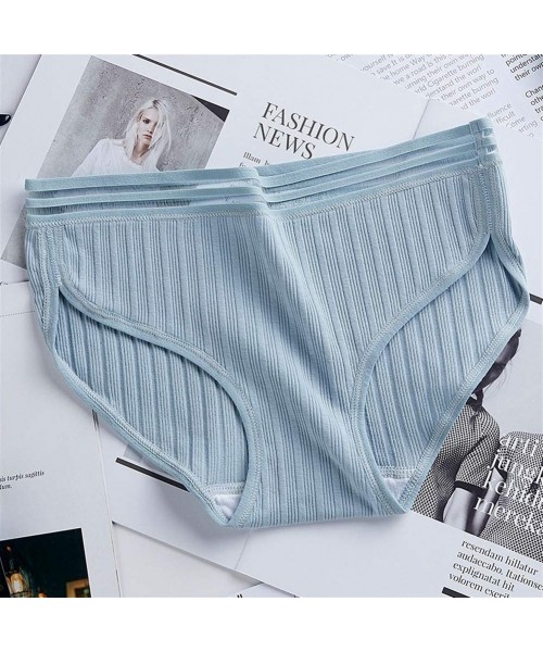 Panties Panty for Women Low-Rise for Cotton Underwear Breathable for Soft Sexy Bikini Close-Fitting Comfortable Multi-Color O...