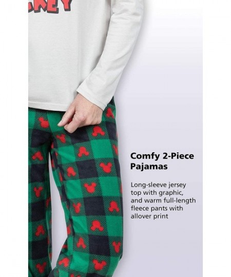 Sleep Sets Holiday Mickey Mouse Pajamas - Family Matching Christmas Pajamas Set - Infants - CT18O7MCZAO