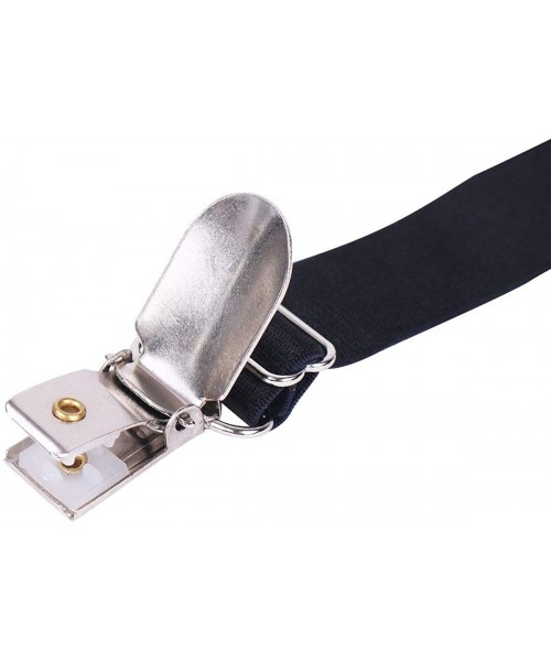Garters & Garter Belts Women's Set of 6 Corset Garter Clips/Suspender Clips - Black Alligator - CL190Q3ARIE