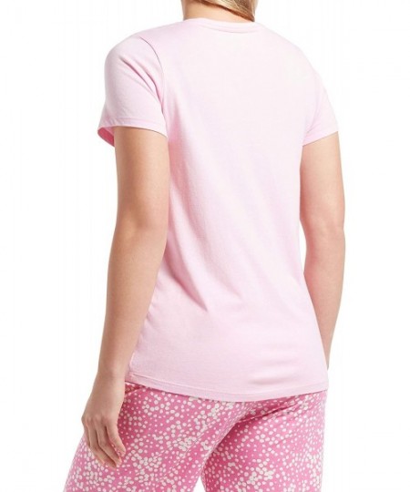 Tops Women's Short Sleeve V-Neck Sleep - Lilac Sachet - CN18NNHC27N