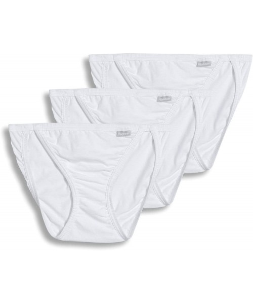 Panties Women's Elance String Bikini 3-Pack - White - CF11FXCAVKZ