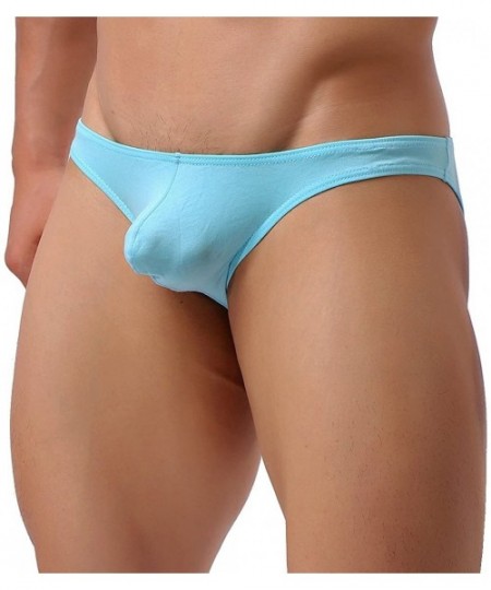 G-Strings & Thongs Men's T-Back Thong Underwear Sexy Soft Bikini String Briefs Pack of 4 - Briefs 1 - CG18605M825