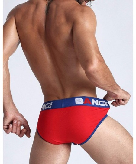 Briefs Men's Underwear - Cotton Brief - Premium Skin Soft Texture Athletic Sport Support Fashion Colors - Fantasy - C8194AKKY4Q