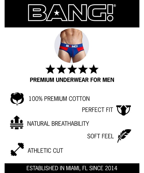 Briefs Men's Underwear - Cotton Brief - Premium Skin Soft Texture Athletic Sport Support Fashion Colors - Fantasy - C8194AKKY4Q
