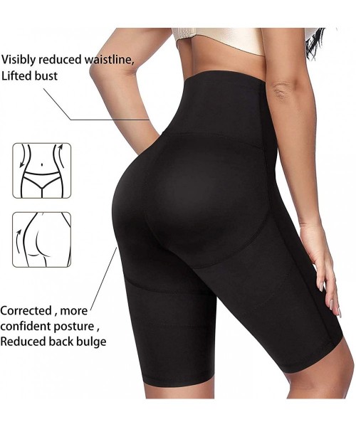Shapewear Waist Trainer for Women Shapewear Tummy Control Butt Lifter Panty High Waisted Body Shaper Shorts Thigh Slimmer - B...