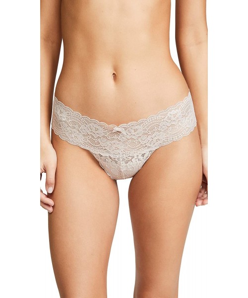 Panties Women's Petite Plus Obsessed Thong - Cashmere - CK12EOO2HJV