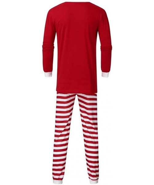 Sleep Sets Men's Warm Sleep Overalls Christmas Pajamas Autumn Winter Pajama Set Family Sleepwear Pant Perfect for Christmas -...