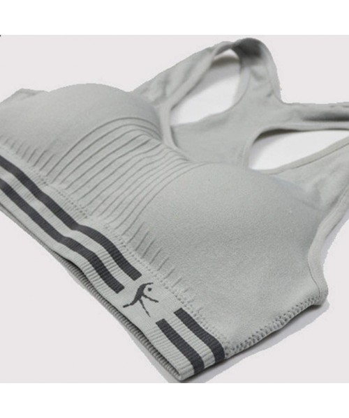 Nightgowns & Sleepshirts Ropa Interior 3PC Women Sports Padded Bras Comfort Seamless Bra Workout Yoga Fitness Top Bralette Ve...