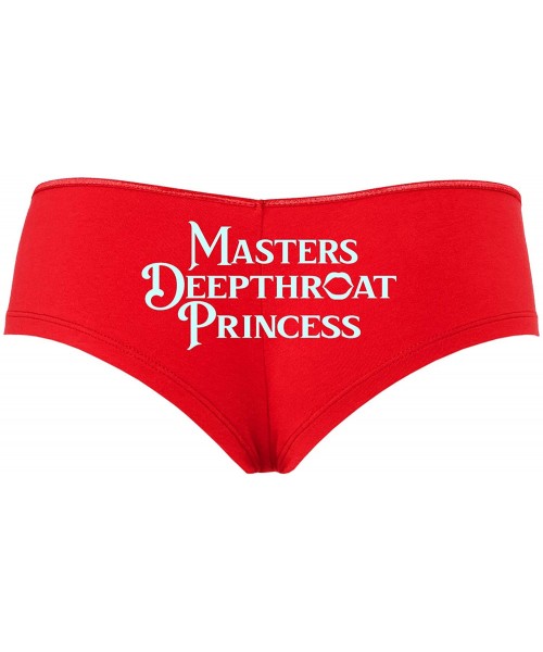 Panties Masters Deepthroat Princess Oral Sex Slutty Red Boyshort - Baby Blue - CU1963RXIII