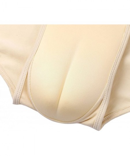 Briefs Men's Hiding Gaff Panties Shaping Pant for Crossdresser Transgender Underwear - Nude - CU18GREA0WN