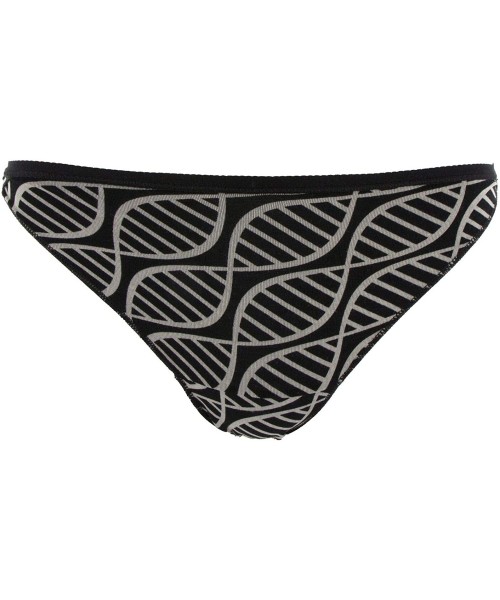 Panties Womens Wear Print Bikini Brief - Midnight Double Helix - CA195OY87NR