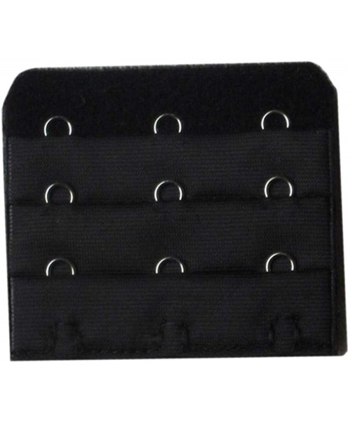Accessories 5Pcs Bra Buckle Back Extension Delicate Lengthened 3 Rows Extenders Strap Hook Adapter for Women Girls - 5pcs Bla...