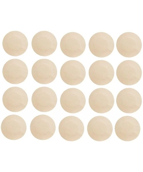 Accessories 20 Pairs Satin Nipple Breast Covers Sexy Breast Pasties Adhesive Bra Disposable - CH197D6H4D7