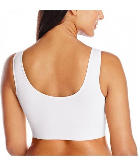 Bras Women's Pure Comfort Plus Size Bra (1263) - White - C0182E0YTSC