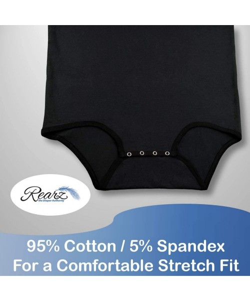 Shapewear Snap Crotch Bodysuit - Black - CU18ILO3KRY