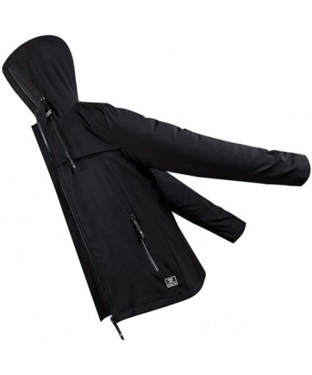 G-Strings & Thongs Men Autumn Winter Casual Zipper Hoodie Pure Color Patchwork Jacket Coat Music M-4XL - Black - CY193NQUQLX