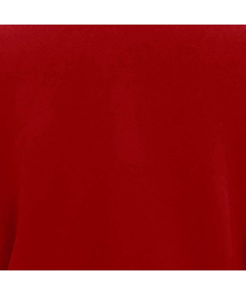 Baby Dolls & Chemises Women Short Jacket Outerwear Long Sleeve Blazer Open Front Short Cardigan Suit Jacket Coat - Red - CQ18...