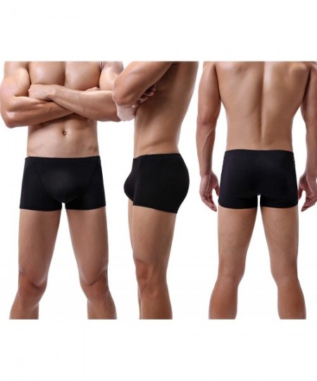 Boxer Briefs Men's Briefs Breathable Bamboo Rayon Underwear Boxer Briefs N157 - 4-pack Mixed Color a - CB192HZZEWZ