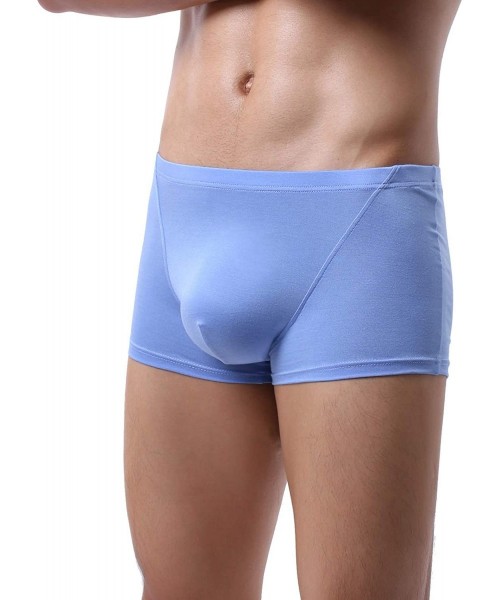 Boxer Briefs Men's Briefs Breathable Bamboo Rayon Underwear Boxer Briefs N157 - 4-pack Mixed Color a - CB192HZZEWZ