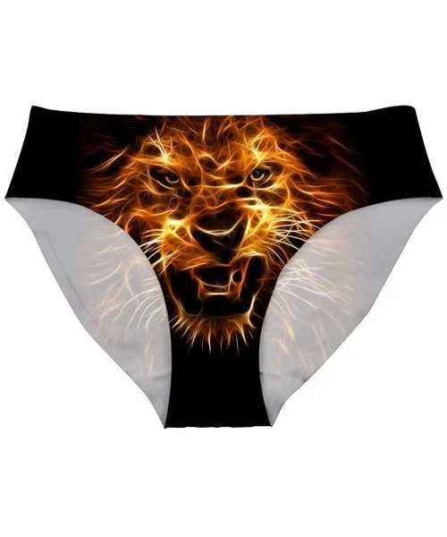 Panties Seamless Underwear Soft Briefs for Women Low Rise Animal Pattern - 1 Pack-design 4 - CG18M7HN37D
