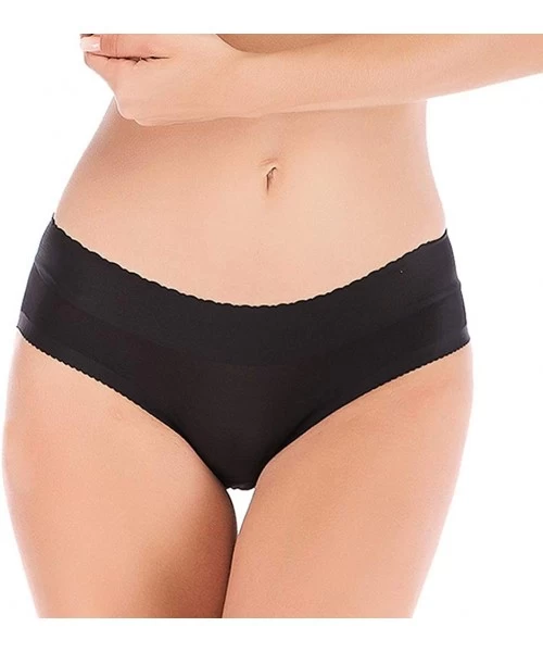 Shapewear Womens Padded Butt Hip Enhancer Shaper Panties Underwear Fake Butt - Black - CY125DAQW95
