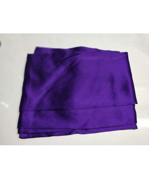 Slips Satin Violet Indian Saree Petticoat Stitched Underskirt Undercoat Adjustable Waist Sari Skirt Quilted PS - CI190U4HODA