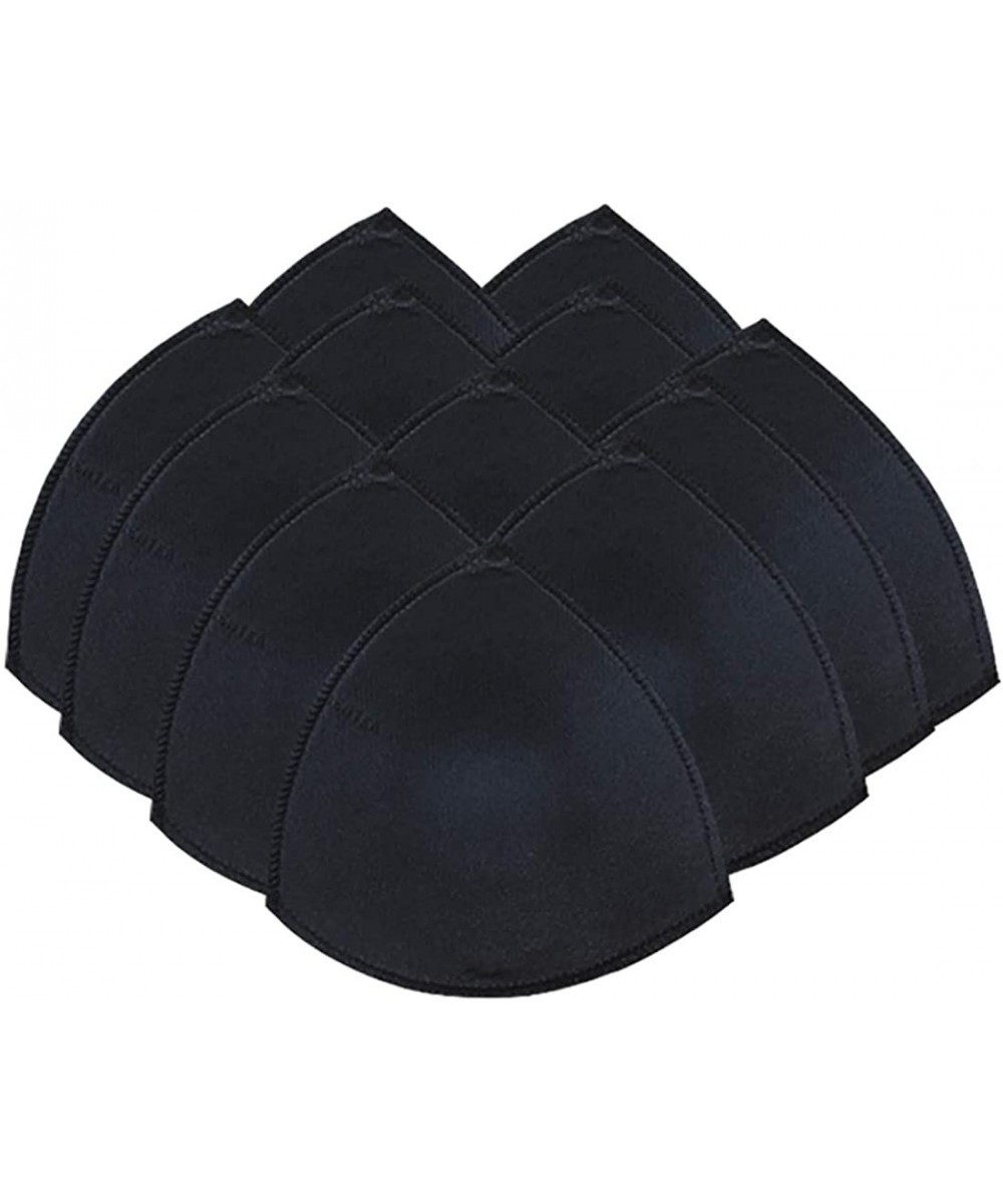 Accessories 6 Pairs Bra pad Insert For sports bra or Bikini Tops - Black - C518XT6K855
