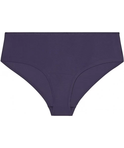 Panties Women's Microfiber Hipster - Navy Blue - CZ18UUL78DN