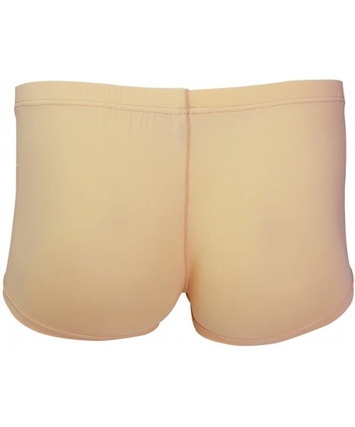 Boxer Briefs Men's Smooth Soft Classic Boxer Briefs U Convex Shorts Underwear - Nude - CI18C4O6CHS