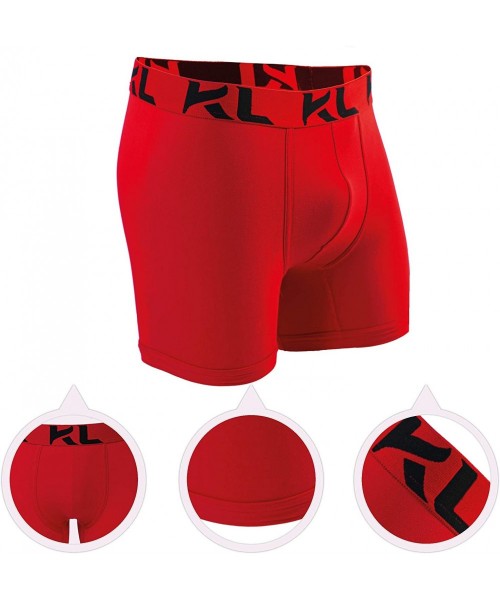 Boxer Briefs Mens Underwear Boxer Briefs 32 Cool Mens Underwear Color Ways Multipack Value 6 Pack - Red/Orange/Light Blue/Yel...