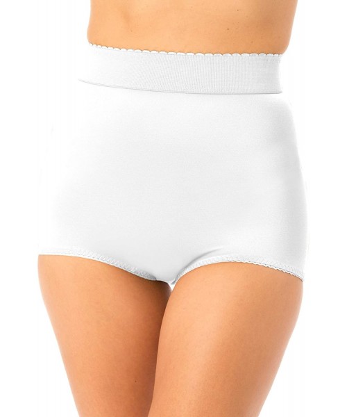 Shapewear Women's Hi Waist Panty Brief - White (3425) - C4118HN6LE3