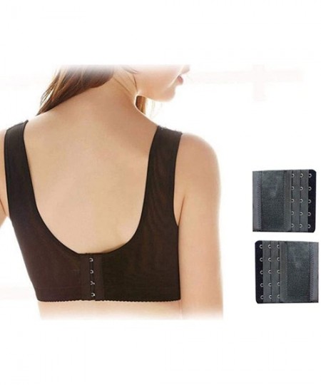 Accessories Women Bra Strap Extender 3 Rows 5 Hooks Extenders Clasp Sewing Tools Gorge Invisible Intimates Accessorie - Black...