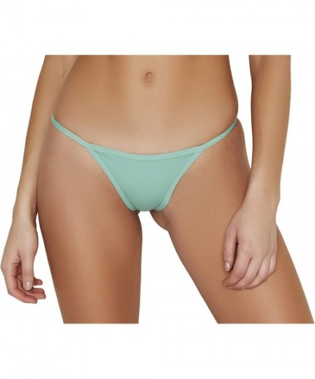 Panties Women's Swimwear Bikini String Bottom - Palm - C318RM4K4QG