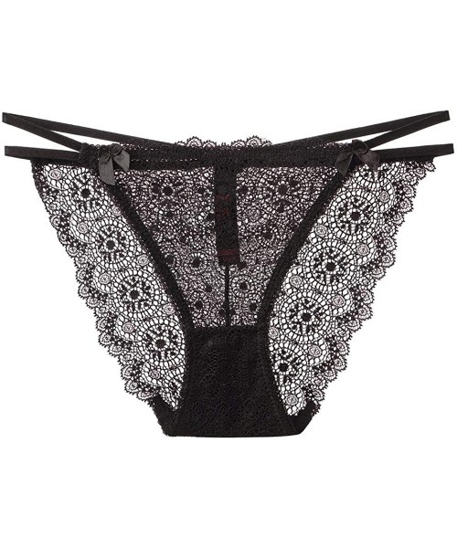 Bras Women Sexy Transparent Lace Panties Briefs Underwear Elastic Lingerie A B C D E F G M-2XL - A - CV18KZRD6Y2