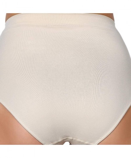 Panties Womens Underwear Bikini- High Waisted Briefs Panties for Ladies Women's Choice - Nude - CD18WE86EL4