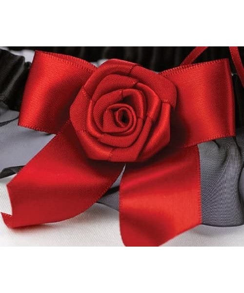 Garters & Garter Belts Wedding Accessories Midnight Rose Garter Set - Midnight Rose - CE115T0TIWT