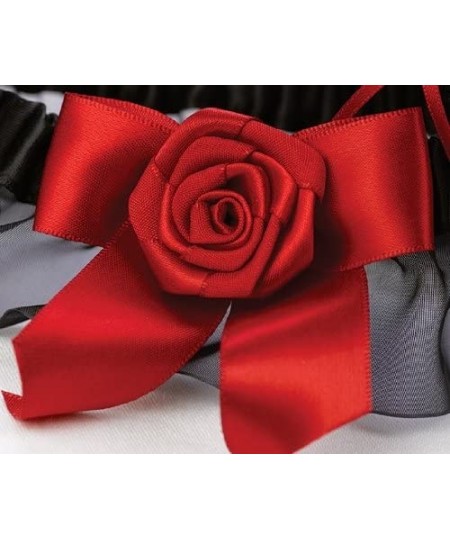 Garters & Garter Belts Wedding Accessories Midnight Rose Garter Set - Midnight Rose - CE115T0TIWT