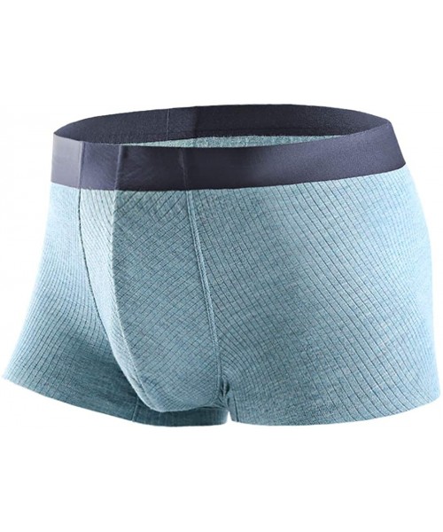 Boxer Briefs Men's Underwear Men's Thread Modal - Unlimited Comfort Series - Green - CQ18Z2RT702
