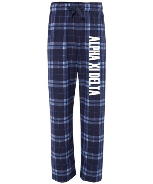 Bottoms Alpha Xi Delta Flannel Pajama Pants - C212O8A3VAA