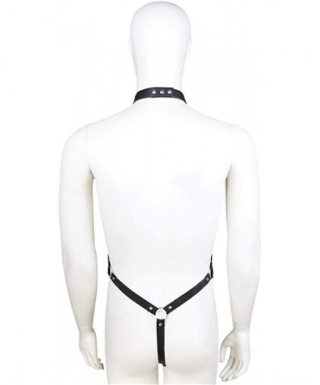 Briefs Mens Underwear Stretch Hip Briefs- Black Adjustable Fashion Soft Backed Waistband- Men's Brief (Black) - Black - CK198...