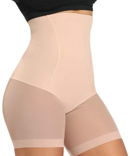 Shapewear Tummy Control Shapewear Shorts High Waist Slip Shorts for Under Dress Women Anti Chafing Underwear Panty - Beige - ...