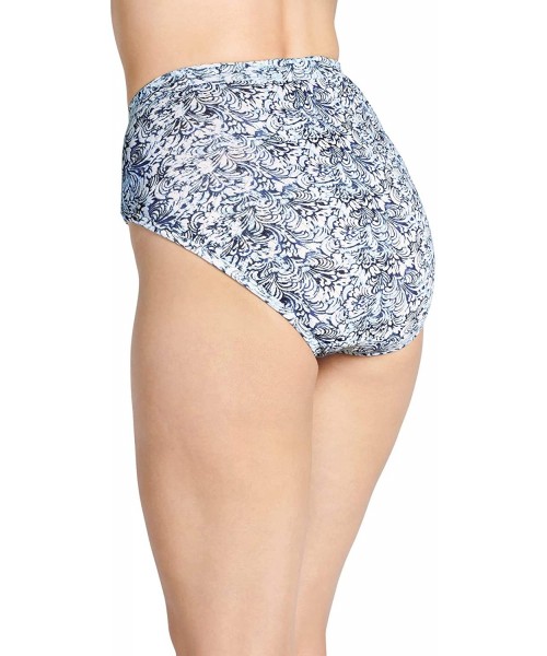 Panties Women's Underwear Elance Breathe French Cut - 3 Pack - Harbor Grey/Brocade Stencil/Deep Sea - CN195E699ZA