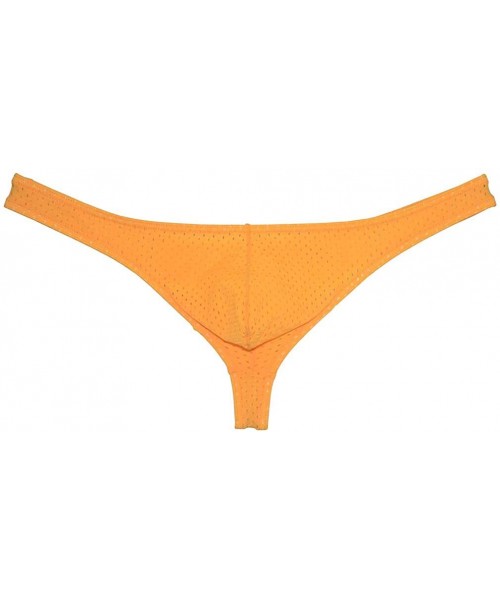 G-Strings & Thongs Men's Low Rise Thong Sexy Men Underwear T-Back Panties Breathable Tangas - 4-pack Yplr - C318ZEZK9UY