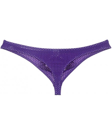 G-Strings & Thongs Men's Low Rise Thong Sexy Men Underwear T-Back Panties Breathable Tangas - 4-pack Yplr - C318ZEZK9UY