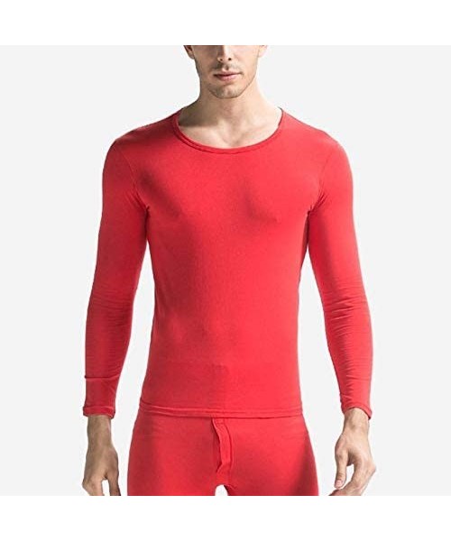 Thermal Underwear Cotton Undershirts Men Womens Long Johns V- Neck Thermal Underwear Sets Fashion Roupa Termica Male Winter B...