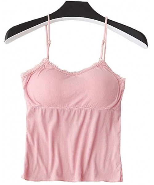 Camisoles & Tanks Women Camisoles & Tank to Vest Bras p Seamless Solid Strap Vest Comfortable Underwear Sexy Tank top 2020 - ...