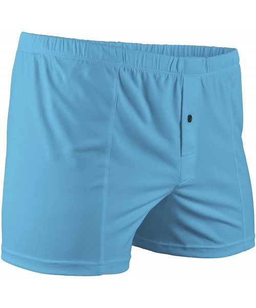 Boxers Tailored Boxers for Men. The Ultimate in Comfort- Luxury- and Durability. - Light Blue - CH18YI4W44W
