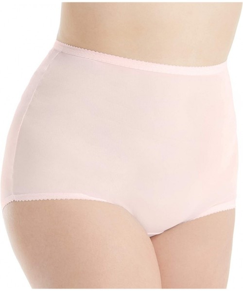 Panties Women's Plus Size Spandex Classics Brief Panty 17005P - Pink - CM18EHUSN6G
