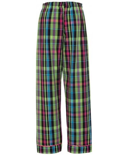 Sets Women's Flannel Pajama Pant - Neon - CK12MX1HA5M