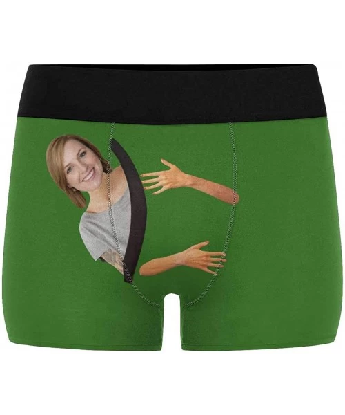 Boxer Briefs Custom Face Men's Boxer Briefs Underwear Shorts Underpants with Photo Discover a Secret - Multi 10 - CW197ZSM43K